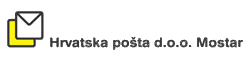 Bosnia i Hercegowina logo poczty chorwacka